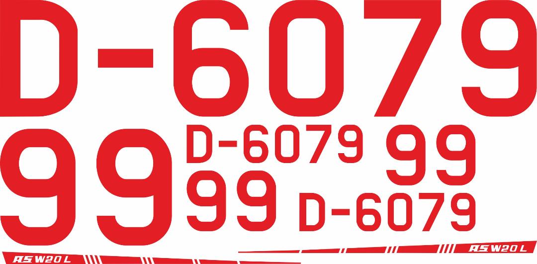 Dekor für ASW 20L 3,40 Meter